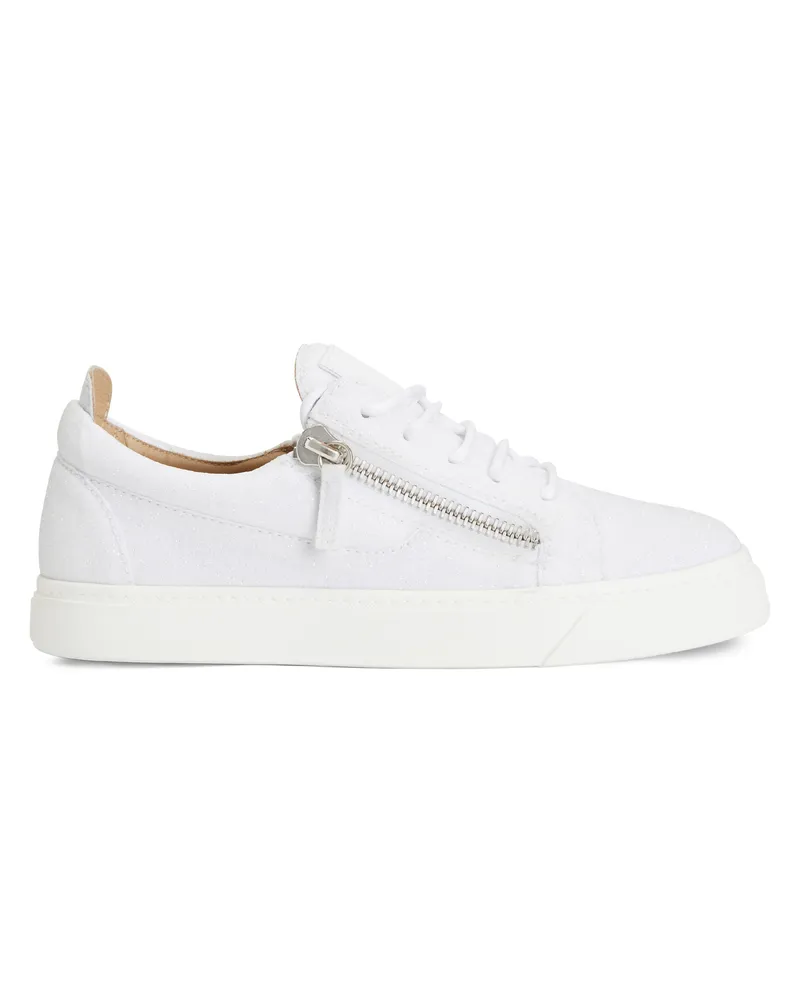 Giuseppe Zanotti GAIL Low-top sneakers Silver
