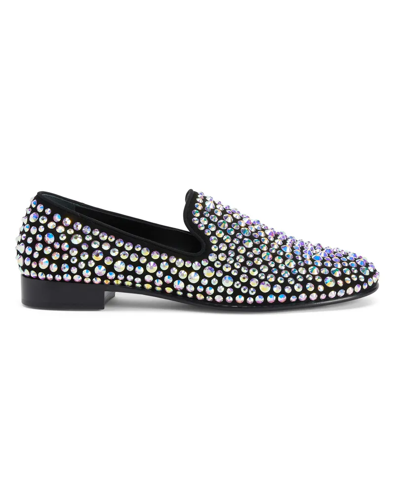 Giuseppe Zanotti MARVIN CALEIDO Loafers Black