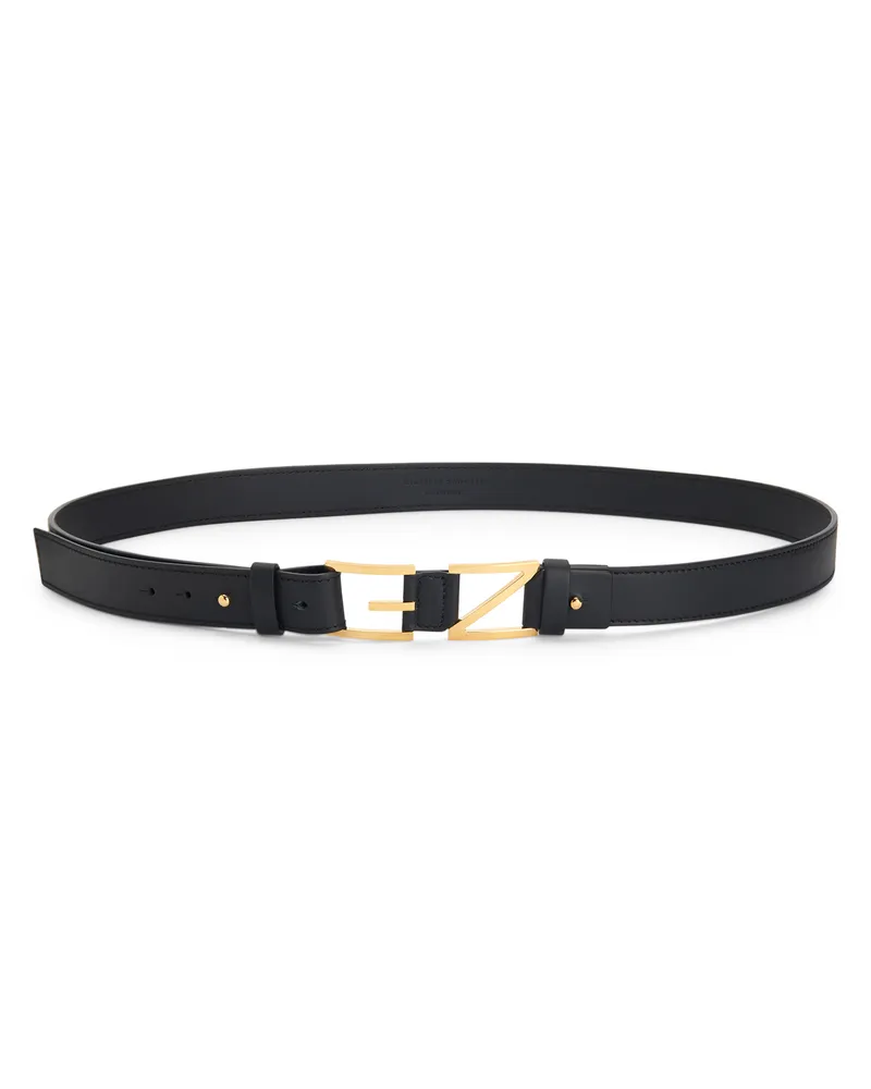 Giuseppe Zanotti GZ BLOCK Belts Black