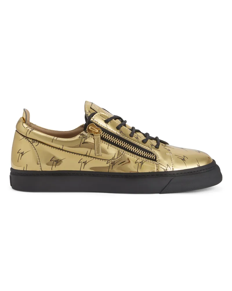 Giuseppe Zanotti FRANKIE Low-top sneakers Gold