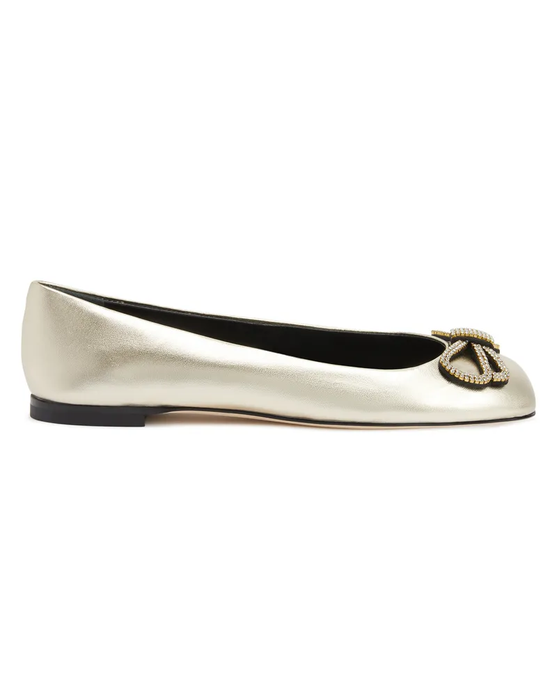 Giuseppe Zanotti ZARI' BALLETT Ballerinas Gold