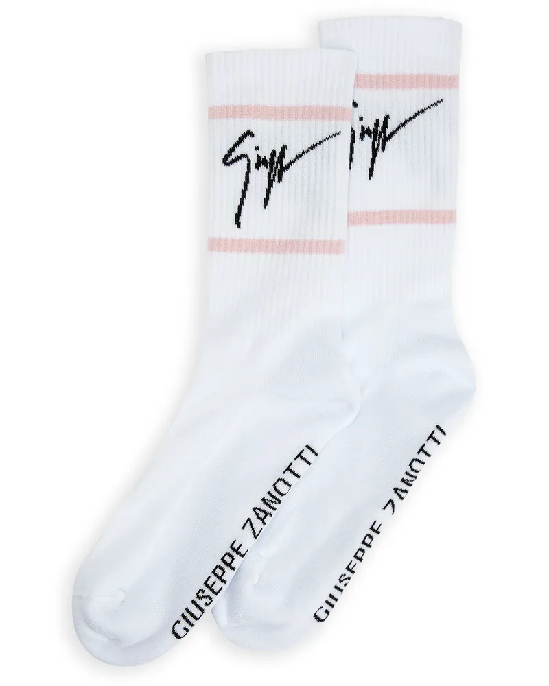 Giuseppe Zanotti GZ-SOCKS Socks White