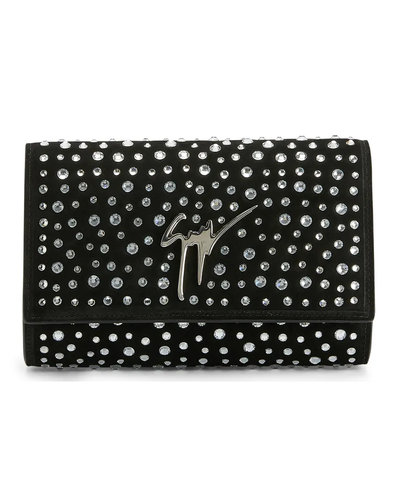 Giuseppe Zanotti CLEOPATRA DIAMOND Clutches Black