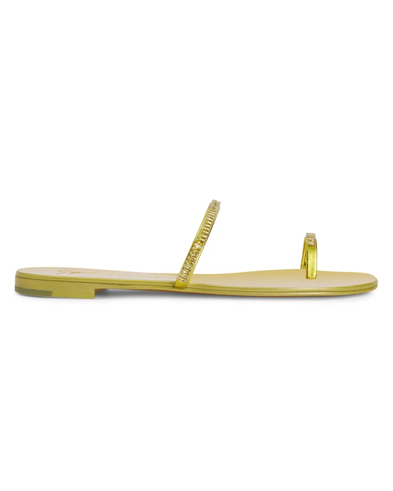 Giuseppe Zanotti COLORFUL Flats Yellow
