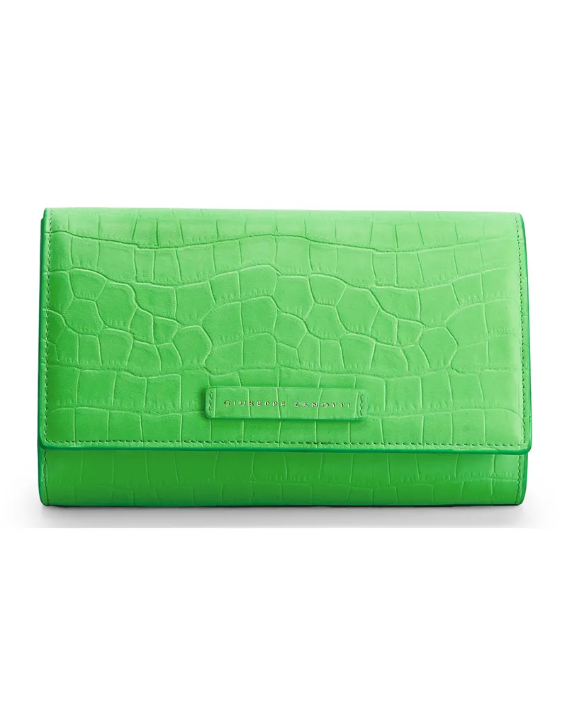 Giuseppe Zanotti WENDY Clutches Green