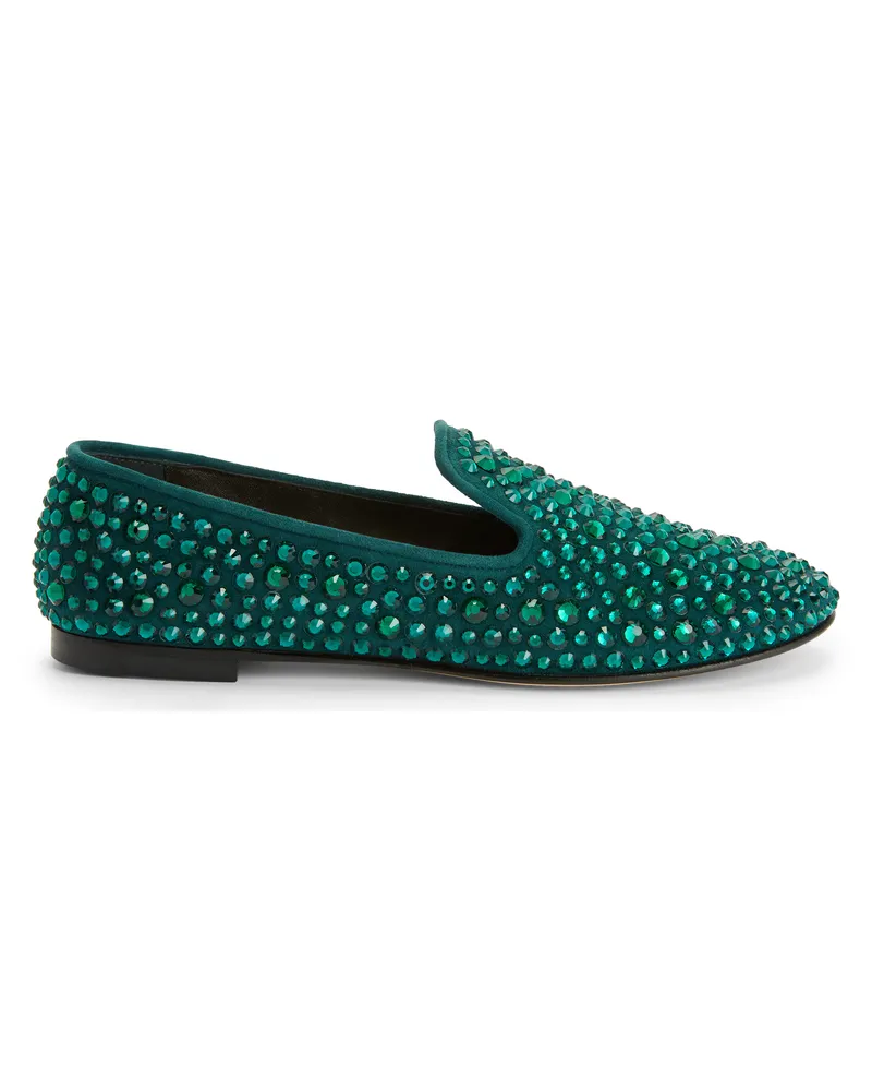 Giuseppe Zanotti EVANGELINE Loafers Green