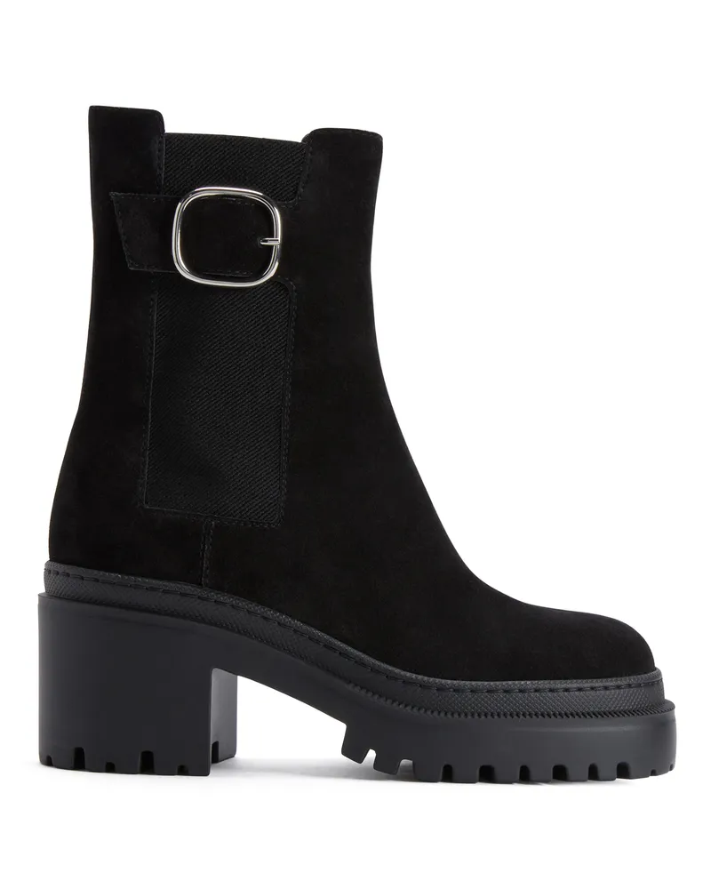 Giuseppe Zanotti MAIRI BUCKLE Boots Black