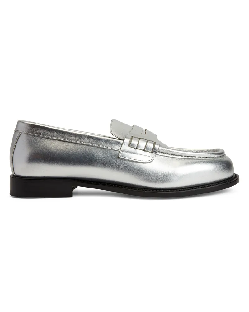 Giuseppe Zanotti EURO LOAFER moccassins Silver