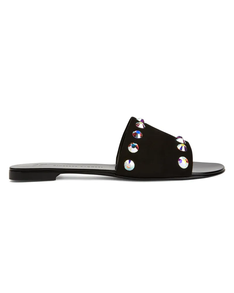 Giuseppe Zanotti SHIRLEY CRYSTAL Sandals Black