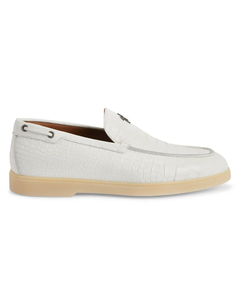 Giuseppe Zanotti THE MAUI moccassins White