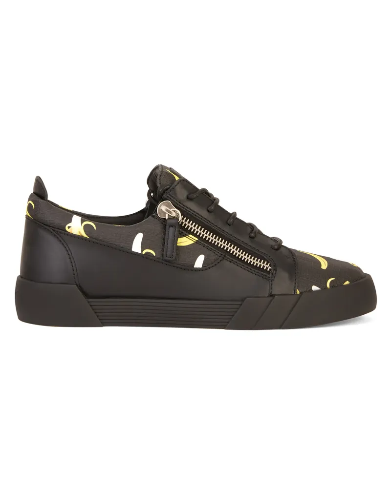 Giuseppe Zanotti THE SHARK 5.0 LOW Low-top sneakers Black