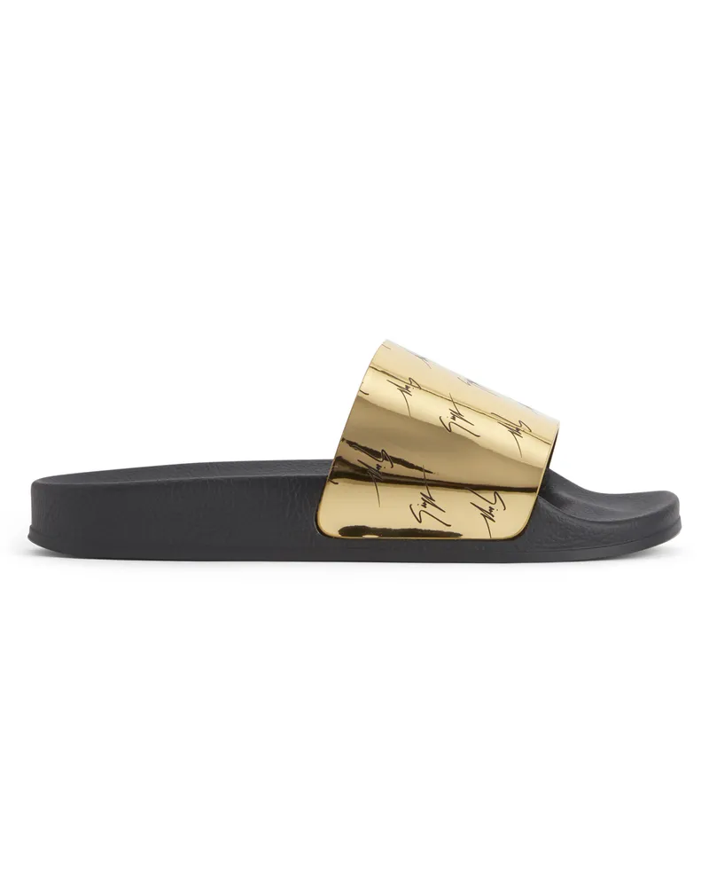 Giuseppe Zanotti BRETT Slides Gold