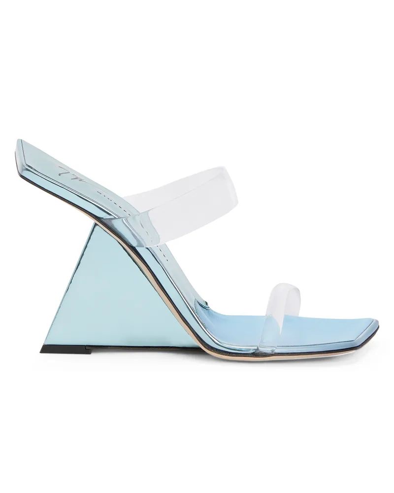 Giuseppe Zanotti FLORANCE PLEXI Sandals Blue