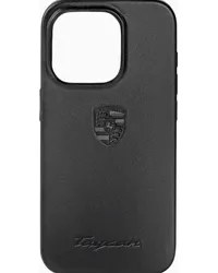 Porsche Design Snap on Hülle für iPhone 15 Pro Taycan Schwarz