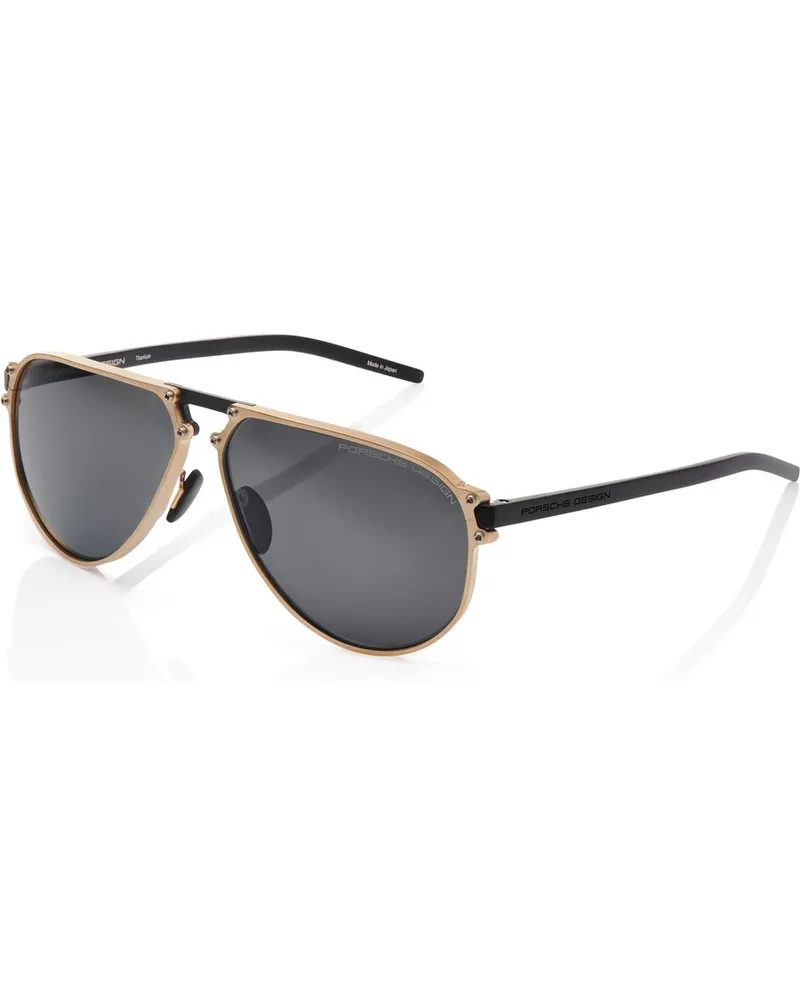 Porsche Design Sonnenbrille P´8685 Hexagon Gold