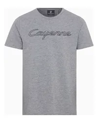 Porsche Design Unisex T-Shirt Cayenne Graumelange