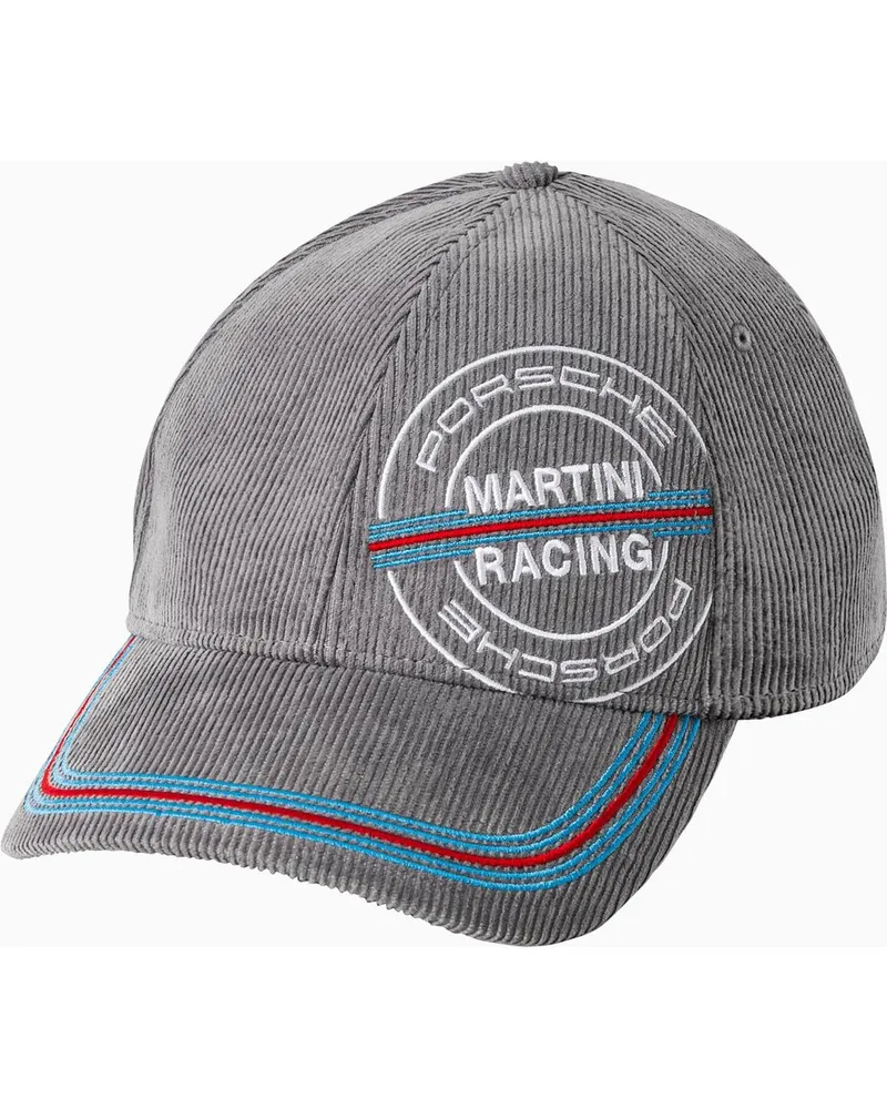 Porsche Design 6-Panel Cord Cap – MARTINI RACING Hellgrau