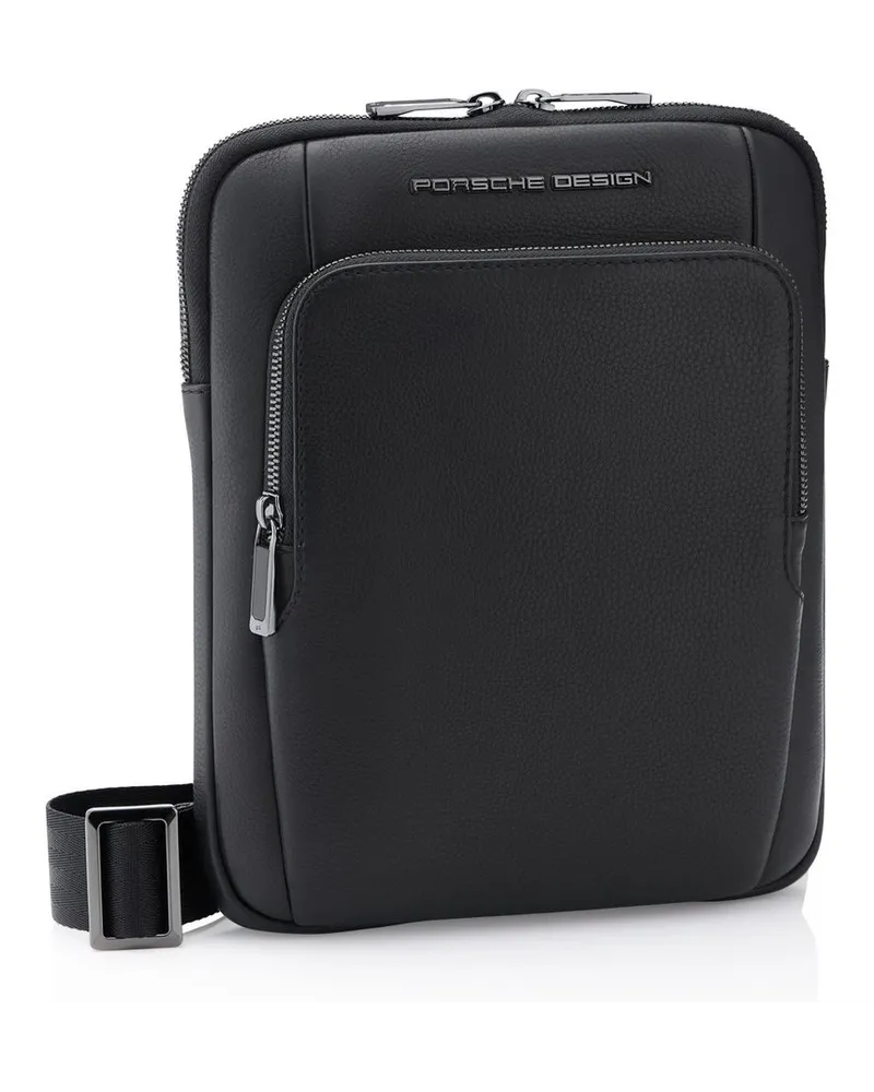 Porsche Design Roadster Leather Shoulderbag Black