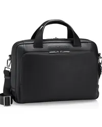 Porsche Design Roadster Leather Briefcase Black