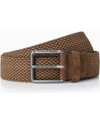 Porsche Design Casual Pin Buckle Chino Belt Cognac