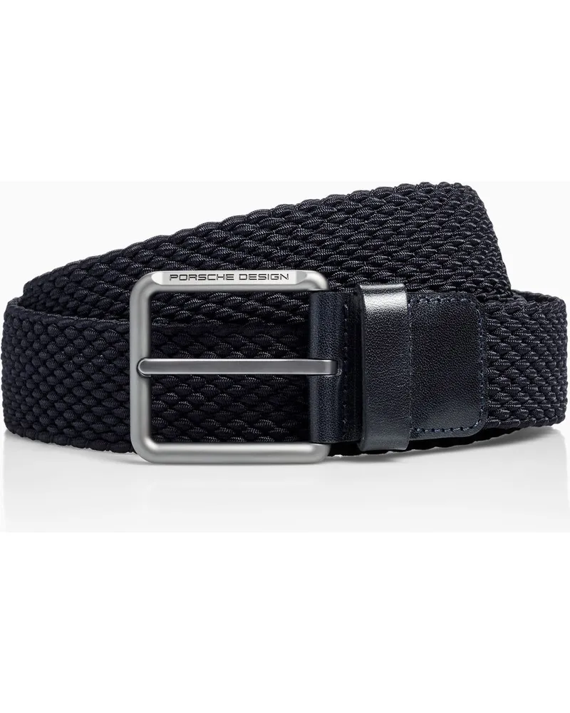 Porsche Design Casual Pin Buckle Chino Belt Dark