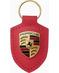 Porsche Design Schlüsselanhänger Wappen – Essential Rot