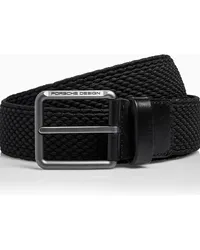 Porsche Design Casual Pin Buckle Chino Belt Black