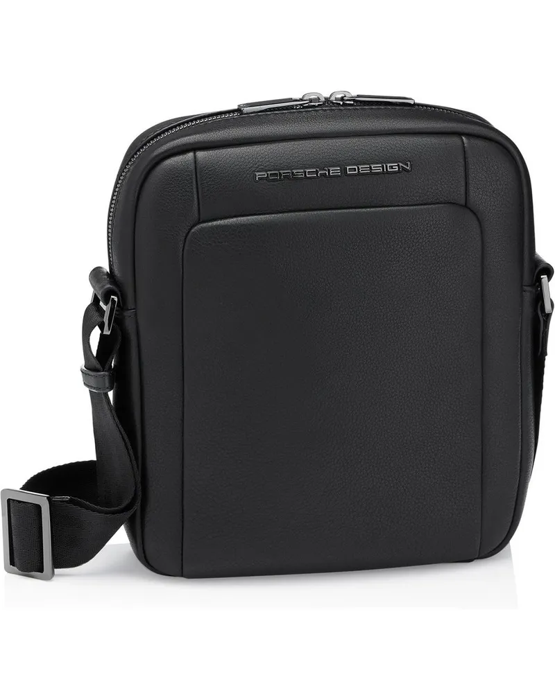 Porsche Design Roadster Leather Shoulderbag Black