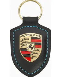 Porsche Design Schlüsselanhänger Wappen Charging Service Schwarz