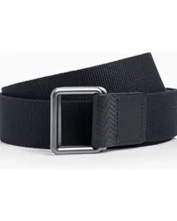 Porsche Design Casual Double Ring Buckle Belt Dark