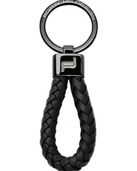 Porsche Design Keyring Leather Cord Black