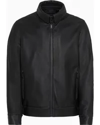 Porsche Design Cabrio Leather Jacket Black