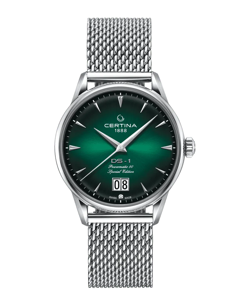 Certina DS-1 Big Date  Herrenuhr C029.426.11.091.60 Grün