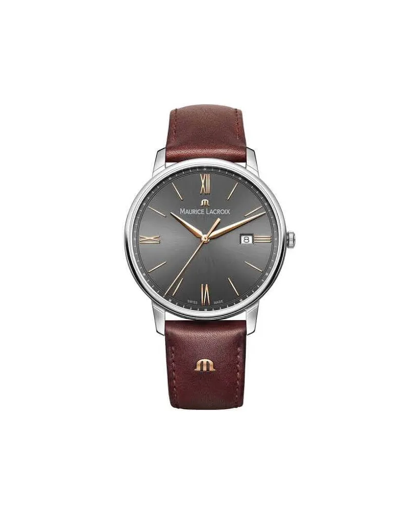 Maurice Lacroix Eliros Date Herrenuhr EL1118-SS001-311-1 Schwarz