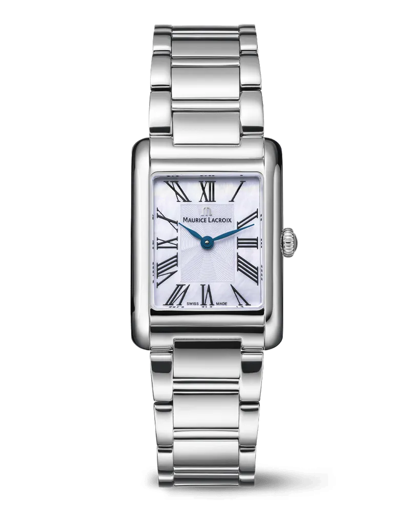 Maurice Lacroix FIABA SQUARE Herrenuhr FA1205-SS002-160-1 Weiß