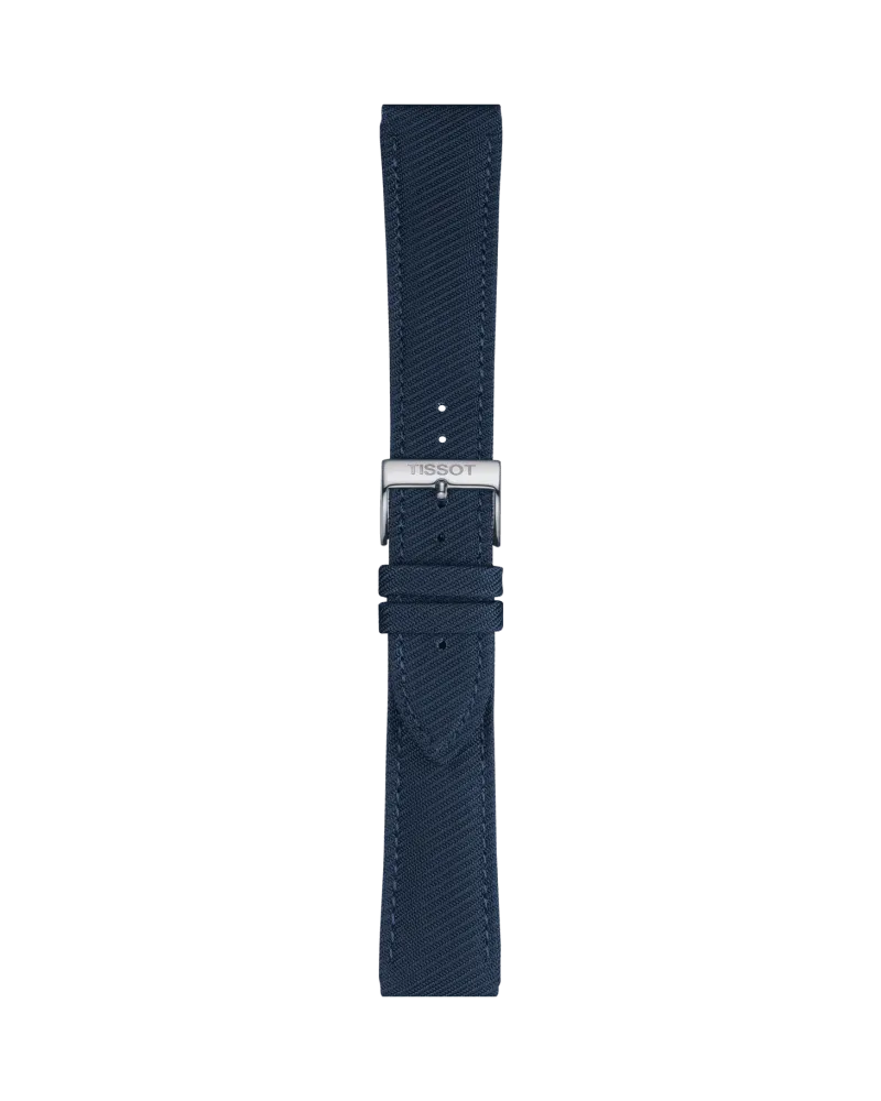 Tissot Ersatzarmband Textil blau 
