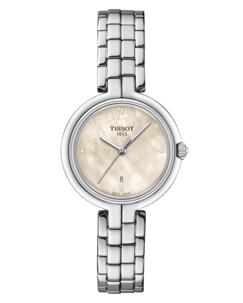 Tissot Flamingo Damenuhr T094.210.11.116.02 Perlmutt