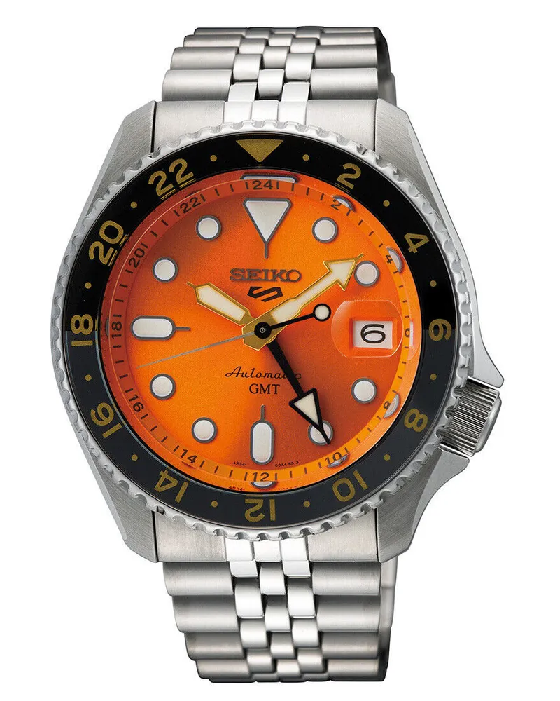 Seiko Herrenuhr Seiko 5 Sports Automatik SSK005K1 Orange