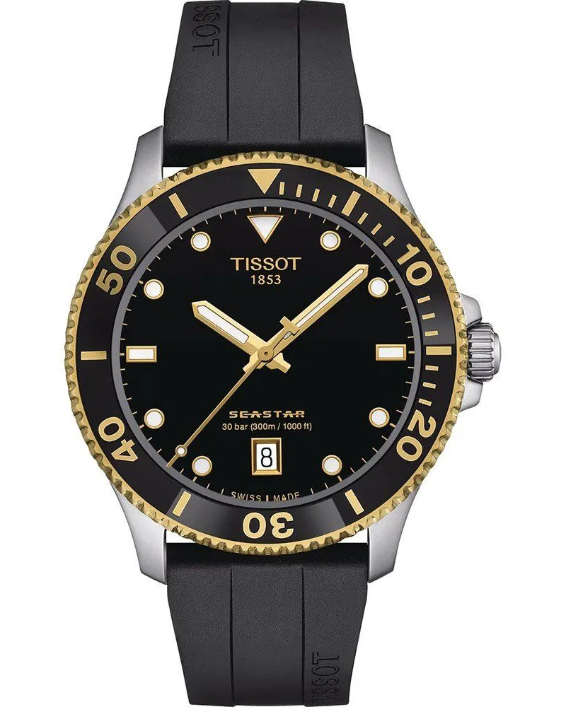 Tissot Seastar 1000 Herrenuhr T120.410.27.051.00 Schwarz