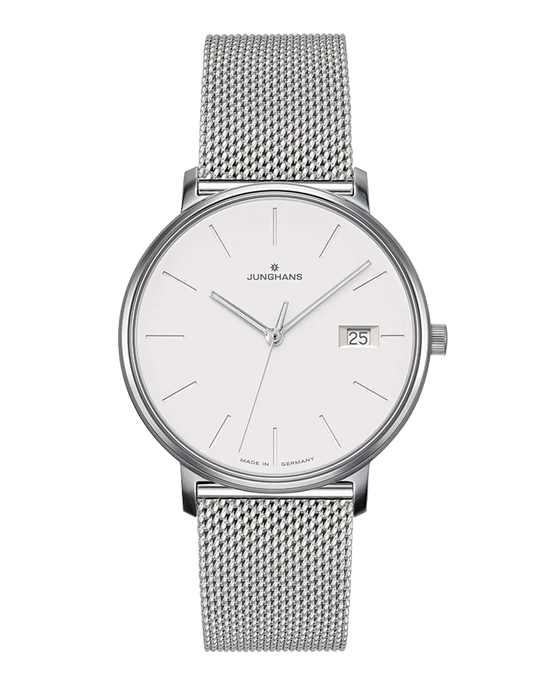 Junghans FORM Damen 047/4851.44 Damenuhr Weiß