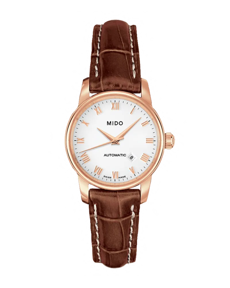 Mido Baroncelli II Damenuhr M76003268 Weiß