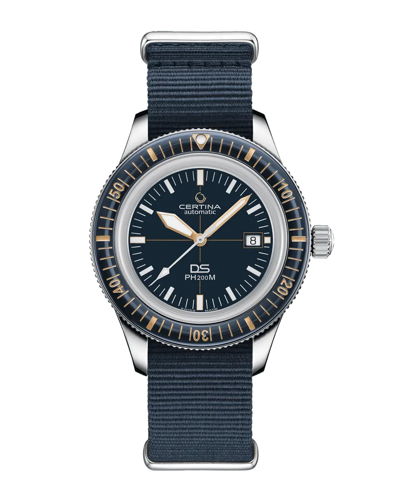 Certina DS PH 200M Powermatic 80 Herrenuhr C036.407.18.040.00 Blau