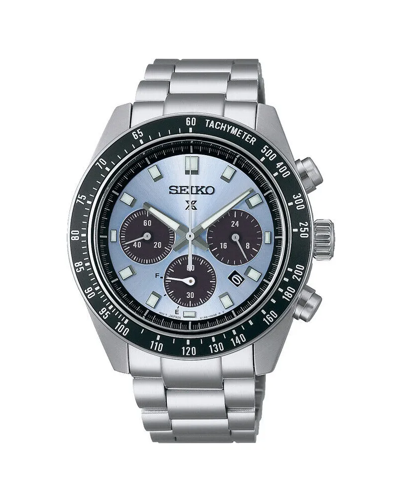 Seiko Prospex Speedtimer Chronograph Herrenuhr SSC935P1 Blau