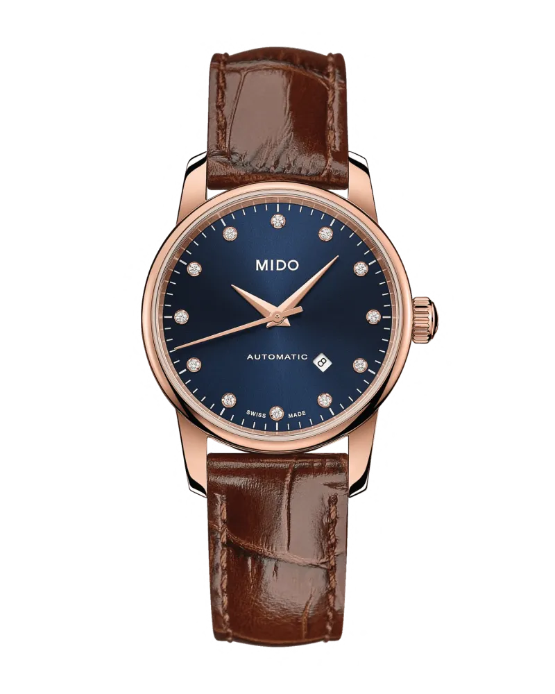 Mido Baroncelli II Damenuhr M76003658 Blau
