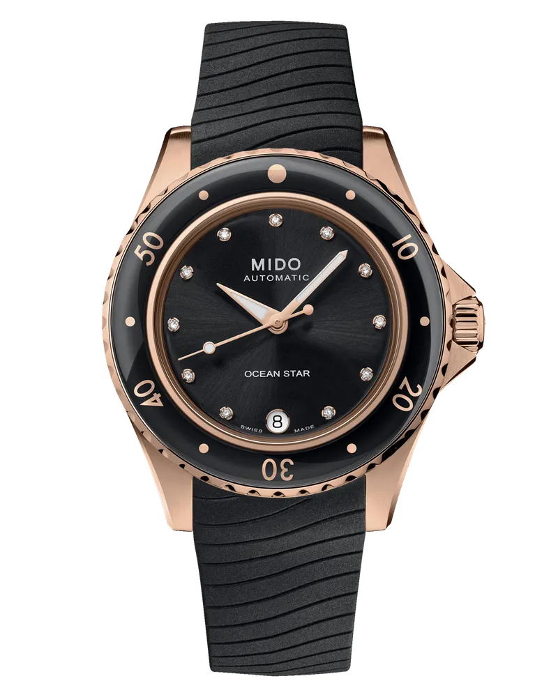 Mido Ocean Star Damenuhr M026.207.37.056.00 Schwarz