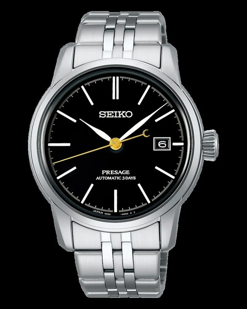 Seiko Presage Automatik Herrenuhr SPB405J1 Schwarz