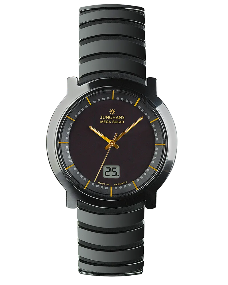 Junghans Stratos Mega Solar 18/1116.44 Schwarz
