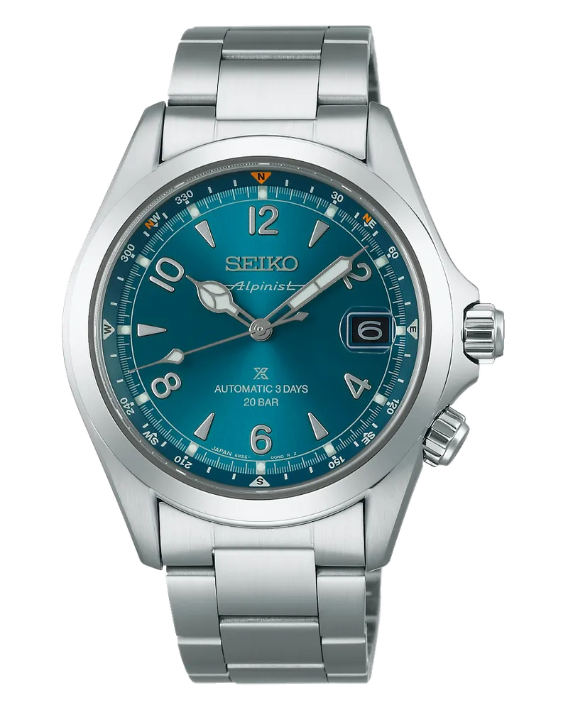 Seiko Prospex LAND Alpinist Automatic Herrenuhr SPB503J1 Blauschwarzgrün