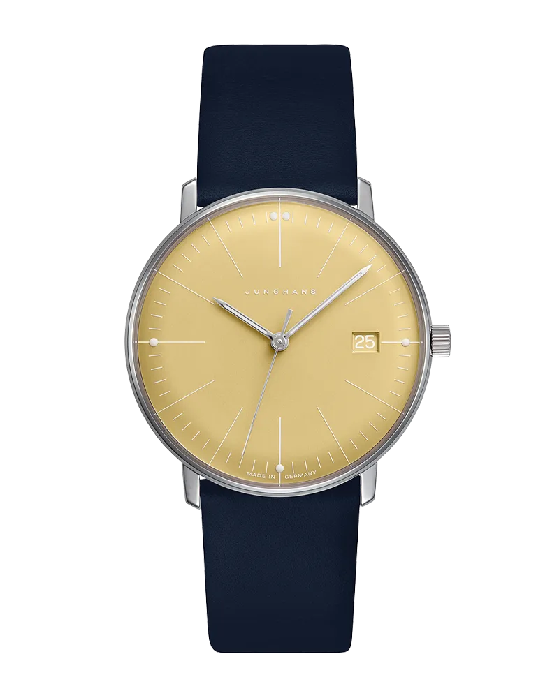 Junghans max bill Damen Damenuhr 47/4553.02 Gelb