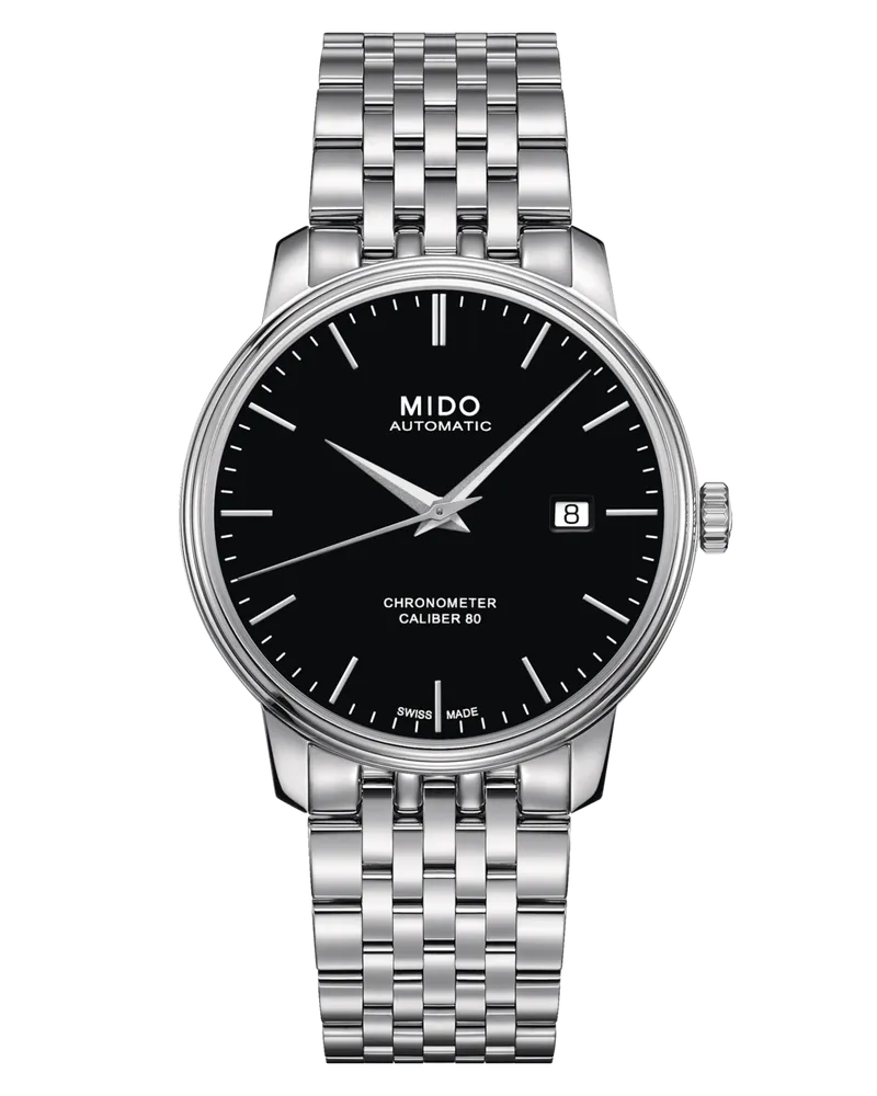 Mido Chronometer Herrenuhr M027.408.11.051.00 Schwarz